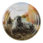 Decorative porcelain dish "After hunting"