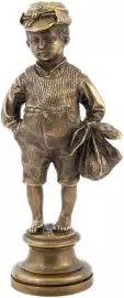 Скульптура бронзовая "Озорник"