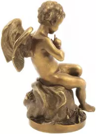 Bronze sculpture "Threatening Amur"