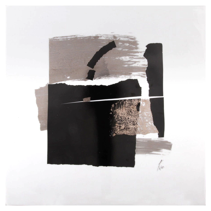 Porcelain painting "Square 2"