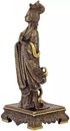 Скульптура бронзовая "Гейша"