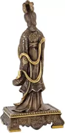 Скульптура бронзовая "Гейша"