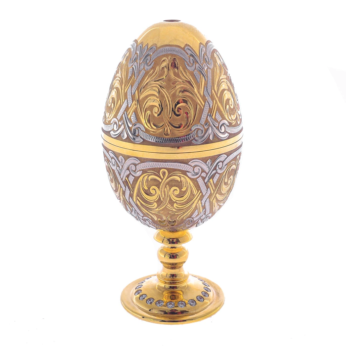Gilded glass "Egg"