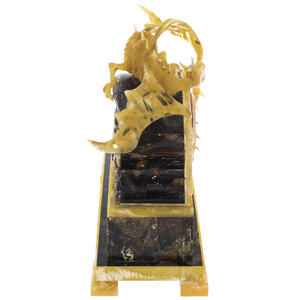Watch made of amber "Dragon"