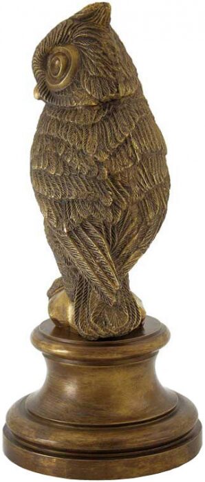 Статуэтка бронзовая "Мудрая сова"
