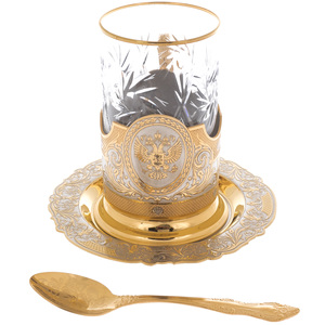 Cup holder "Coat of Arms of the Russian Federation" Zlatoust