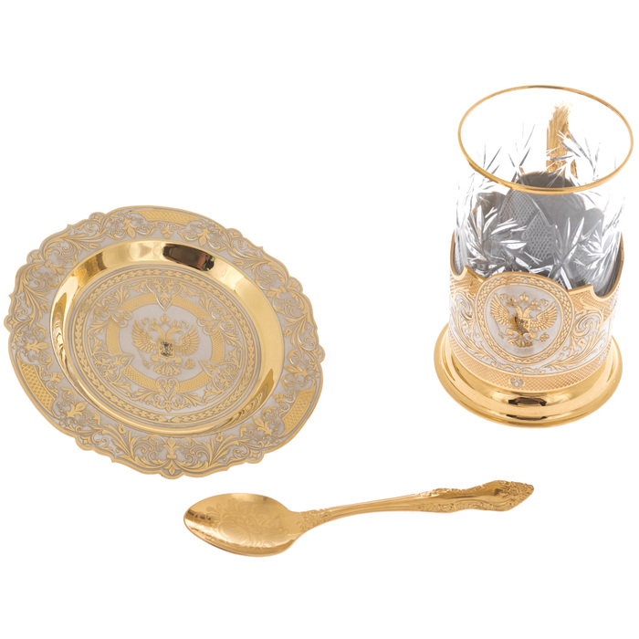 Cup holder "Coat of Arms of the Russian Federation" Zlatoust