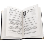 Leather-bound book "Thoughts, aphorisms and jokes of outstanding women"