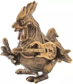 Статуэтка бронзовая "Петух" из серии "Восточный календарь"