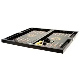 Нарды из мореного дуба и янтаря "Герб РФ" Нарды из мореного дуба и янтаря "Герб РФ"