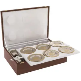 Кофейный сервиз "Флорентийский" Златоуст