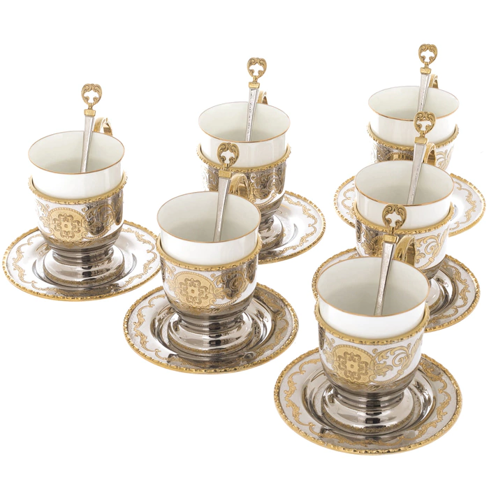 Coffee set "Florentine" Zlatoust