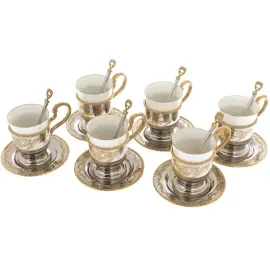 Кофейный сервиз "Флорентийский" Златоуст