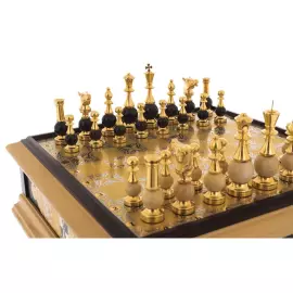 Шахматы из бука "Королевские" Златоуст