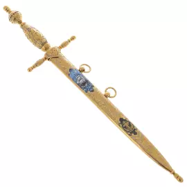 Кортик "Адмиральский" с подставкой, Златоуст