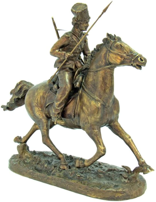 Bronze sculpture "Guards Don Cossack"