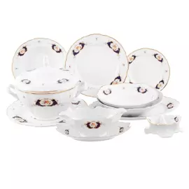 Столовый сервиз "Bernadotte. Синий глаз" на 6 персон, 27 предметов