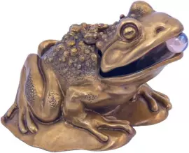 Шкатулка "Лягушка на листе"