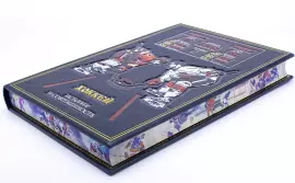 Подарочная книга в кожаном переплете "Хоккей" в коробе