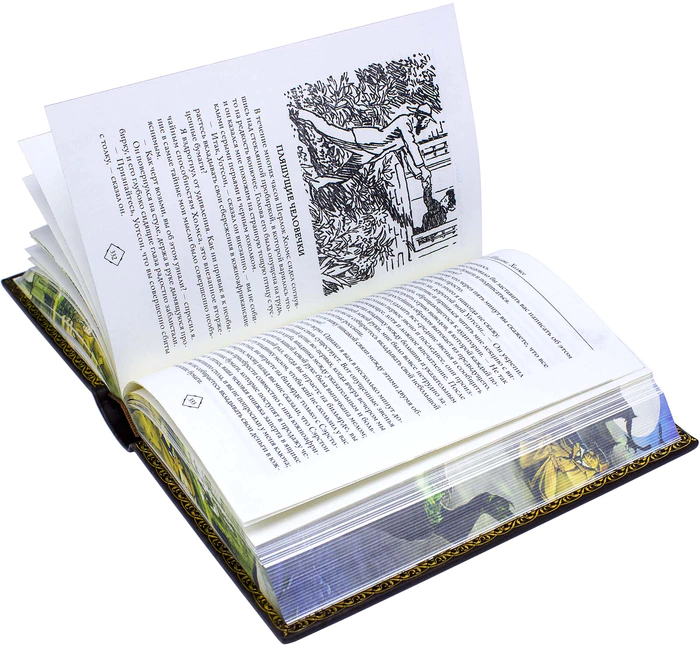 Подарочная книга в кожаном переплете Артур Конан Дойл "Записки о Шерлоке Холмсе"