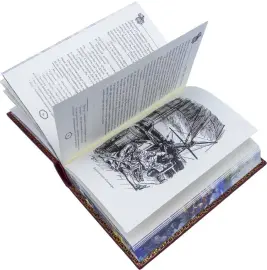 Подарочная книга в кожаном переплете Роберт Льюис Стивенсон "Остров сокровищ" и "Черная стрела" Подарочная книга в кожаном переплете Роберт Льюис Стивенсон "Остров сокровищ" и "Черная стрела"