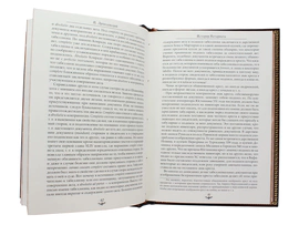 Книга в кожаном переплете Н. Ляпидевский "История нотариата"