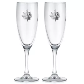 Набор бокалов для шампанского "Ленинград" на 2 персоны