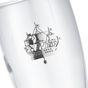 Set of champagne glasses for 2 persons "Leningrad"