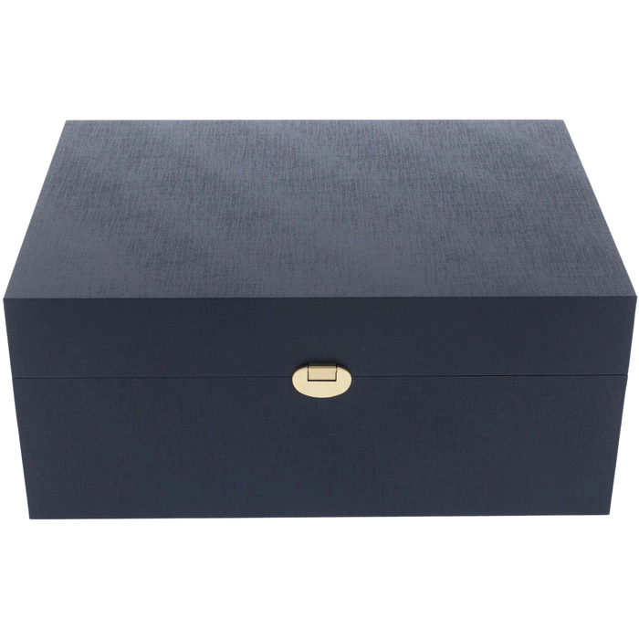 Gift box with accessories 35x26x15cm blue