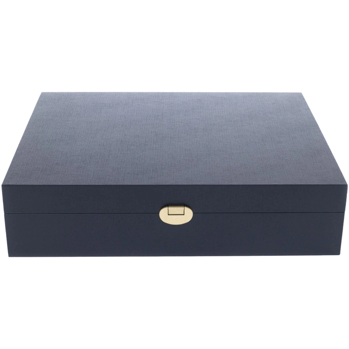 Gift box with accessories 34x28x8cm blue