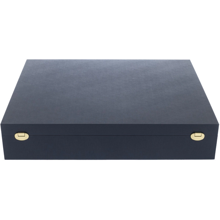 Gift box with accessories 52x42x10cm blue