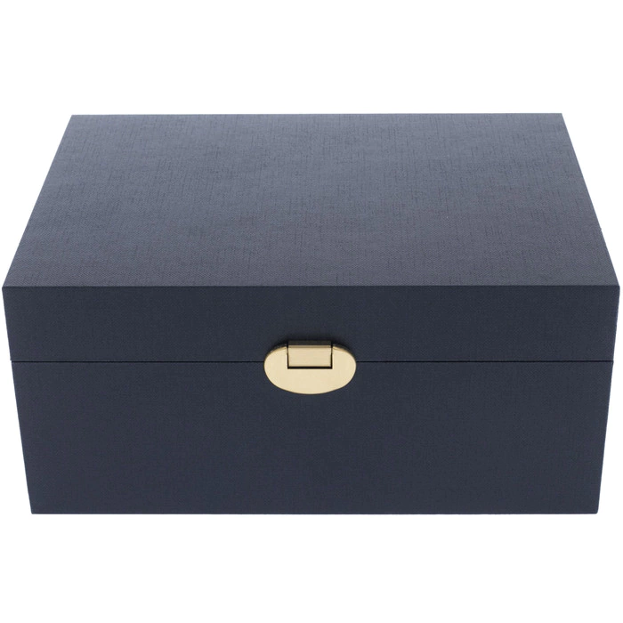 Gift box with accessories 22x16x10cm blue
