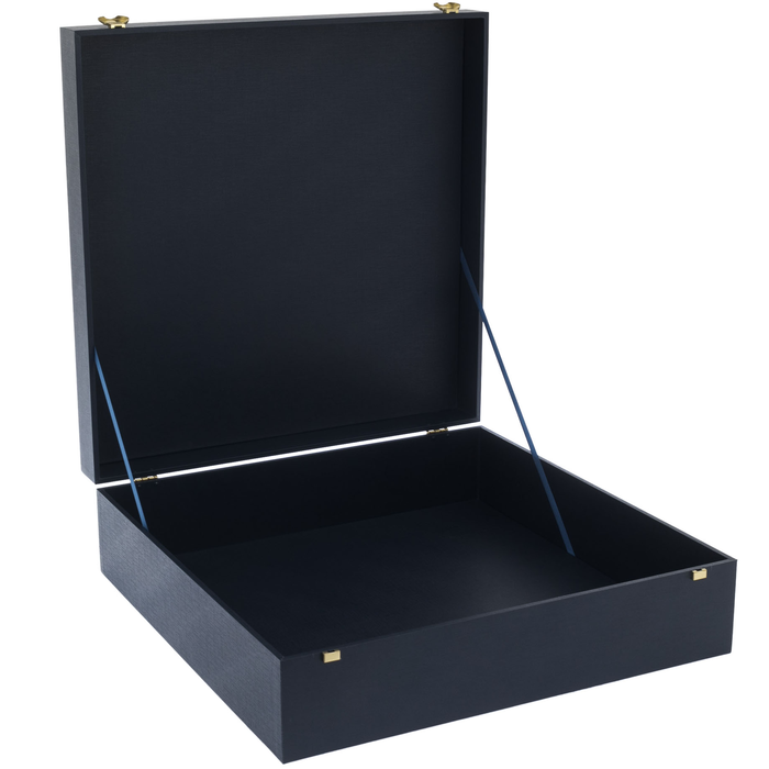 Gift box with accessories 50x50x15cm blue