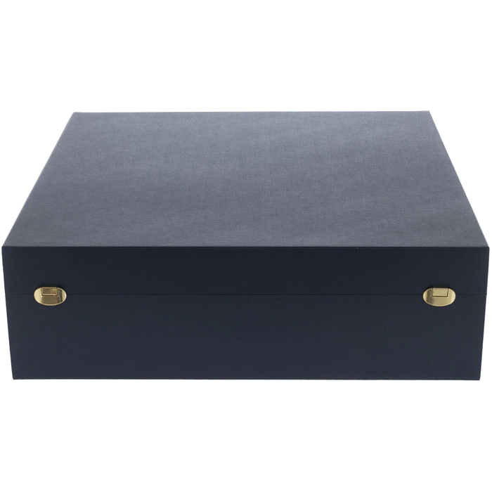 Gift box with accessories 50x50x15cm blue