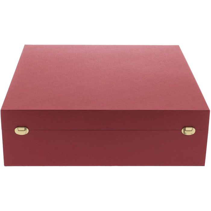 Gift box with accessories 50x50x15cm red