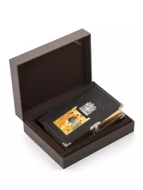 The leather-bound Gospel "Trinity"