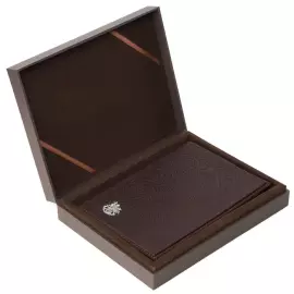 Ежедневник в кожаном переплете "Георгий Победоносец"