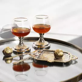 Коньячная пара "Восторг" Златоуст