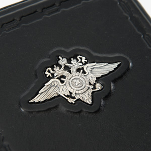 Leather-bound diary "Police"