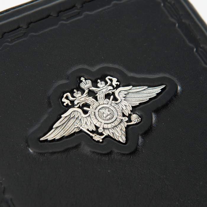 Leather-bound diary "Police"