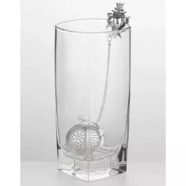 Серебряный заварник-шар "Самовар"