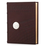 The leather-bound book "Volleyball"