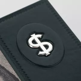 Книга в кожаном переплете "Время-деньги!"