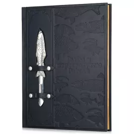 Книга в кожаном переплете "Рыбы и морепродукты России"