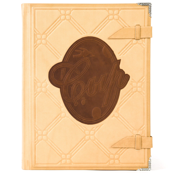 The leather-bound book "Cheese"
