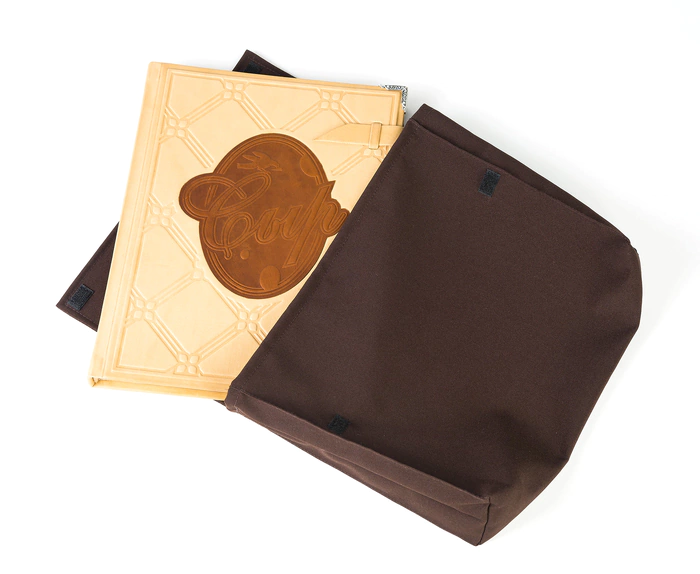 The leather-bound book "Cheese"