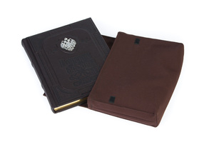 The leather-bound book "Royal Amusements"