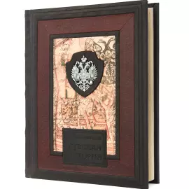 Книга в кожаном переплете "Русская история" Иловайский