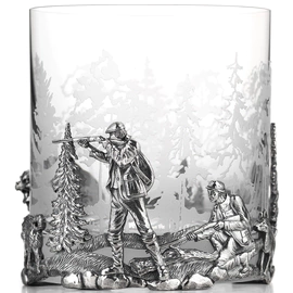 A glass for whiskey "Hunting"