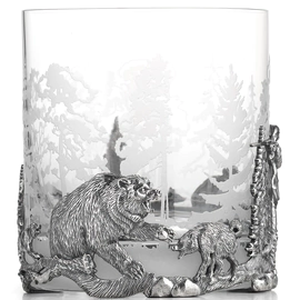 A glass for whiskey "Hunting"
